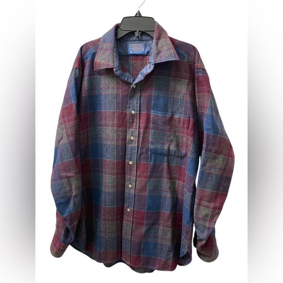 Pendleton Other - Vintage Pendleton Multicolor Plaid Button Down Shirt
